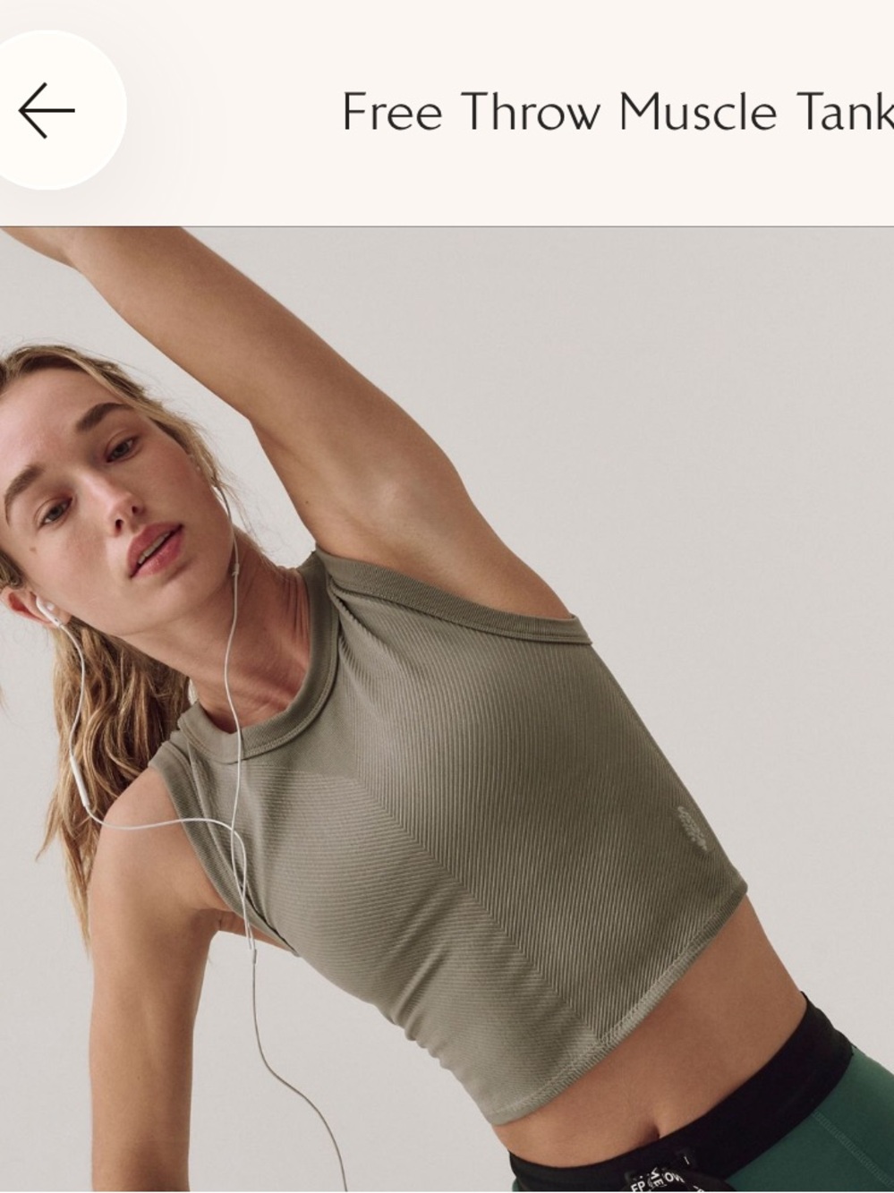 FP MOVEMENT free throw muscle tank